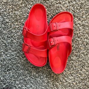 Birkenstock Bold Red Women's Sandals
